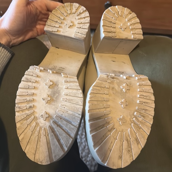 Cult Gaia Womens Hana Boot Beige Leather Tall Knee-High Boots Shoes NWT - Picture 10 of 10